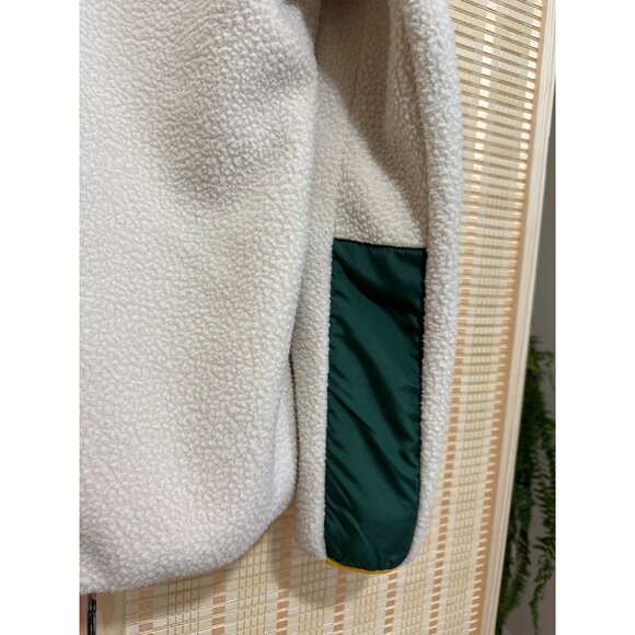 NFL Team Apparel Green Bay Packers Sherpa Fleece Hoodie Jacket SOLD - Picture 5 of 14